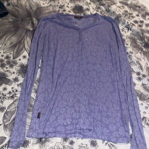 Purple long sleeve Kühl shirt